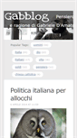 Mobile Screenshot of gabblog.it
